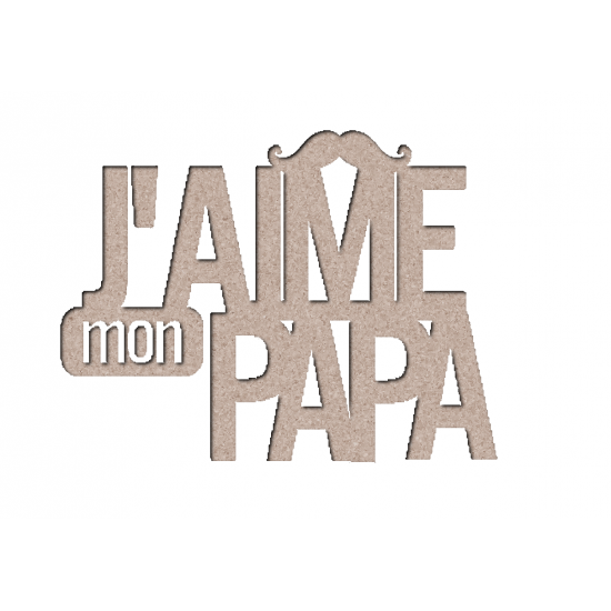 J'aime mon papa (to be translated)